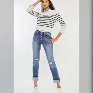 Kancan High-Rise Skinny Straight Jean